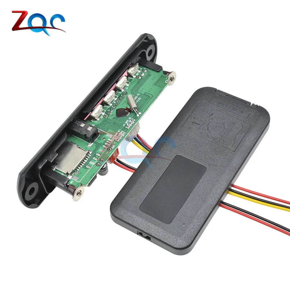 DC 12 В Автомобильный MP3 WMA FM AUX декодер плата аудио модуль TF SD карта USB радио автомобильный MP3 динамик удаленные аксессуары