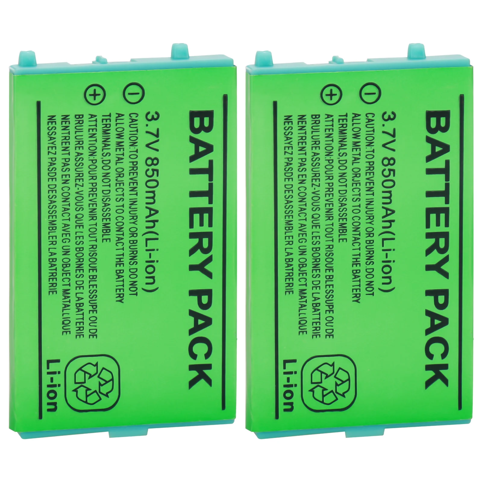 Batteria 2X 850mAh per batterie ricaricabili agli ioni di litio Nintend GBA  SP GameBoy Advance 3.7V - AliExpress