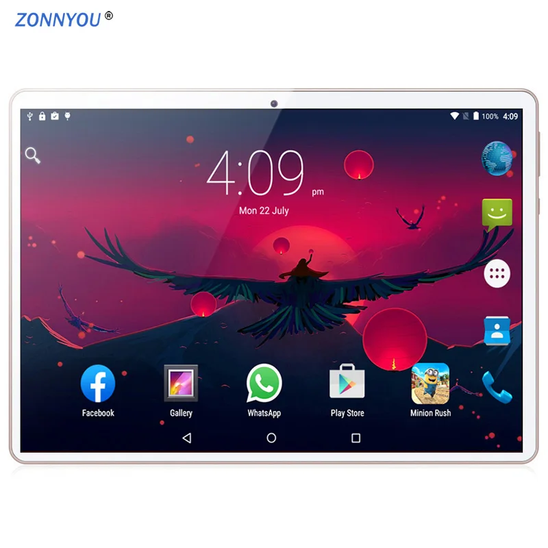 

New 10.1 inch Tablet PC Android 9.0 Ten Core 8GB+128G Tablets WiFi Bluetooth 3G/4G Phone Call Dual SIM 10.1 inch Tablet