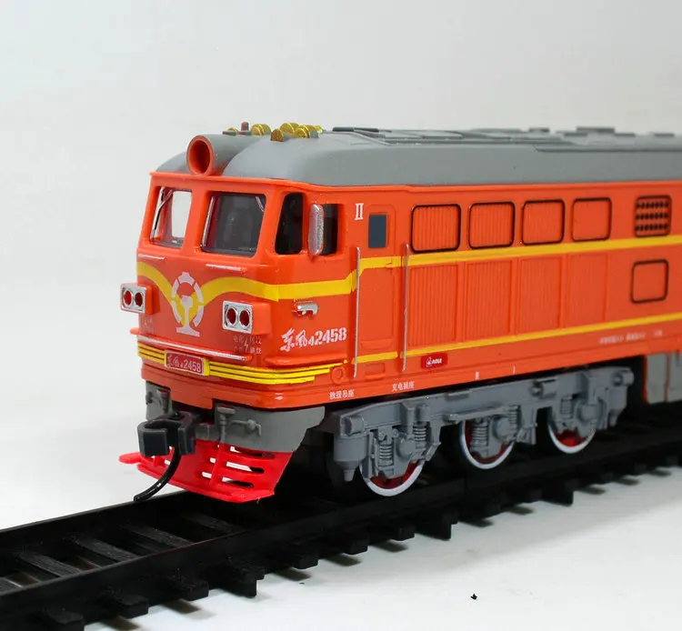 

Toy Train Electric Model Small Electric Green Electric Unisex 4B Internal Combustion Engine Electric Head