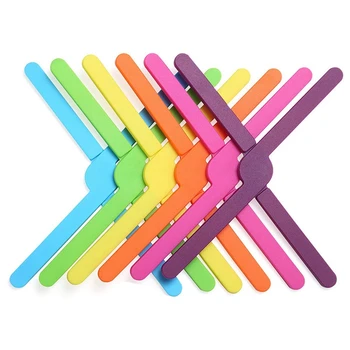 

6 Pack Non-Slip Foldable Silicone Trivets,Heat-Resistant Silicone, Collapsible Cross Design Silicone Trivets, Silicone Pot Holde