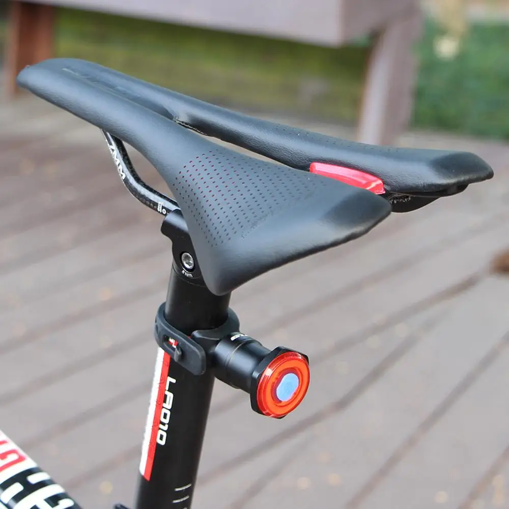 

Bike Light Smart Auto Brake Sensing Light LED Charging Cycling Warn Taillight Bicycle Alloy Waterproof Rear Light Accessories