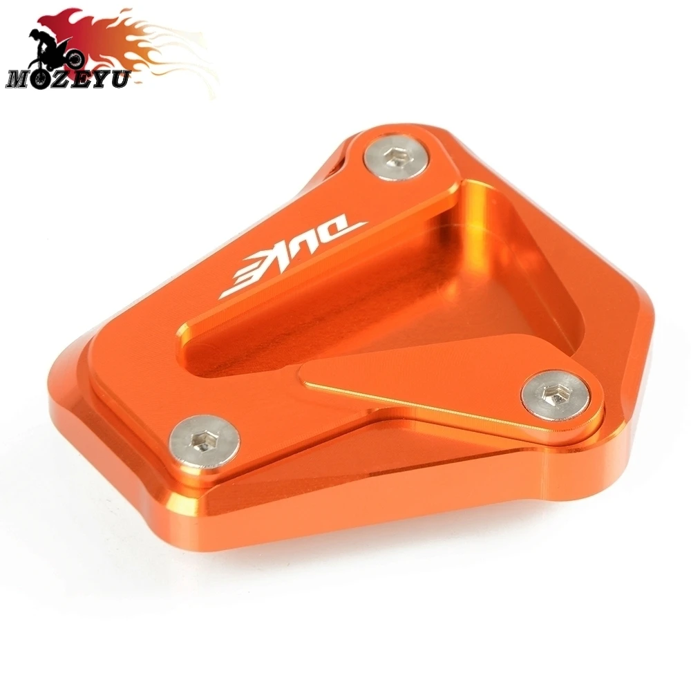 Мотоцикл CNC алюминиевый, для мотоцикла Kickstand боковой стенд удлинитель площадка для увеличения для KTM DUKE790 DUKE790 - Цвет: OR-OR
