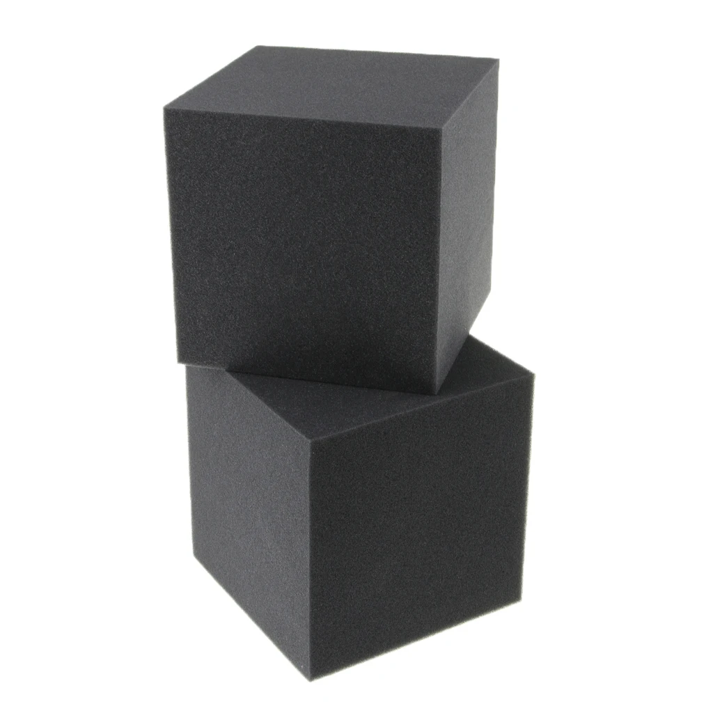 2 упаковки акустических клиновидных поролоновых звукоизоляционных панелей для