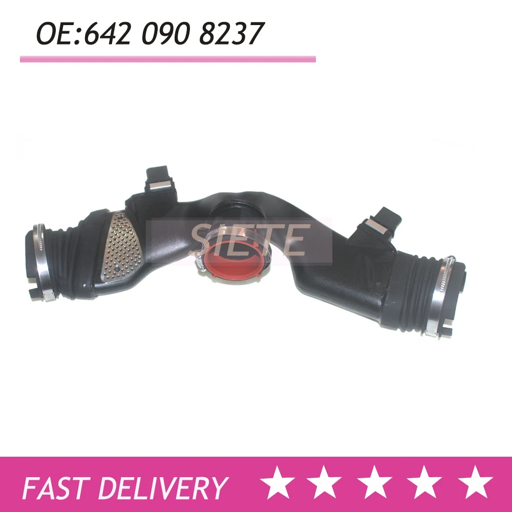 Clean air duct intake manifold air mass meter For Mercedes OM642 CDI V6 A6420908237, A 642 090 82 37, 6420908237