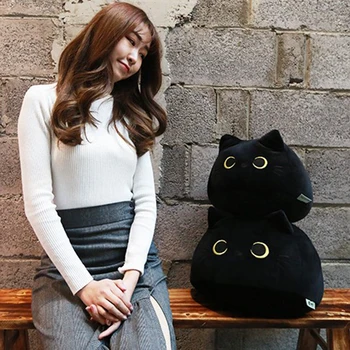 Cute Black Cat Plushie 4