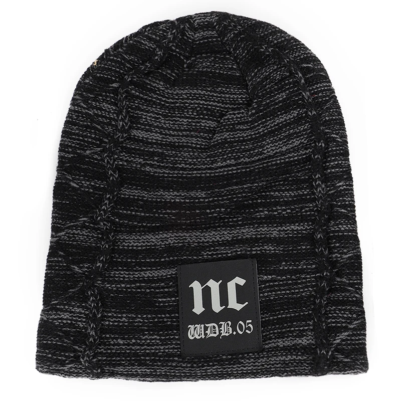 Зимняя шапка 2019 плотная мужская облегающие шапки Мужская зимняя стильные зимние