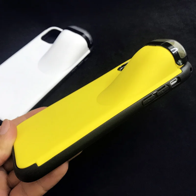 Для iPhone 11 Pro Max чехол для iPhone 11 6 7 8 Plus XS XR X чехол для AirPods Держатель Жесткий Чехол для AirPods чехол для наушников 2 в 1