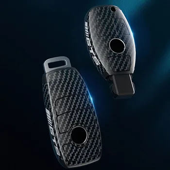 Custodia per Chiave/telecomando per Mercedes Benz A B C E GL S GLA GLK CLS classe AMG W204 W205 W212 W463 W176 - New Fashion Car Key Case Cover Shell Holder per Mercedes Benz A B C E
