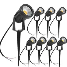 12 В/24 В LED5WCOB водонепроницаемый заземляющий свет газонные лампы садовые лампы напрямую от производителя браслеты Бэтман