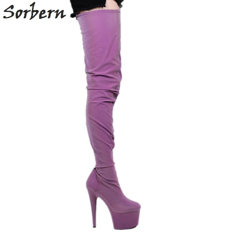 wide stripper heels