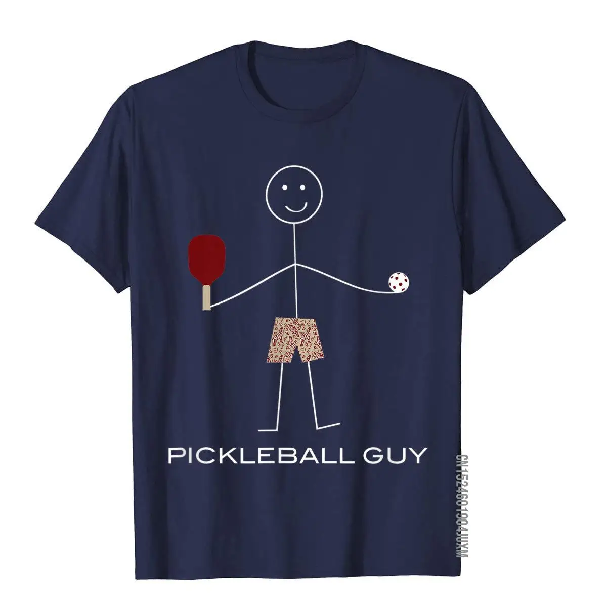 Funny Pickleball Design for Men Boys Pickleball T-Shirt__97A2753navy