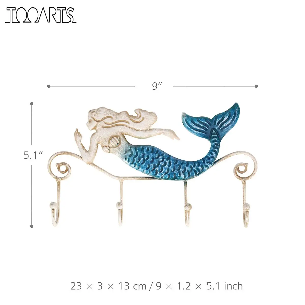 Tooarts Железный Кот ключница настенная для ключей декор крючки для одежды держатель для ключей настенный Декор вешалка для одежды крючок настенный крючки на стену