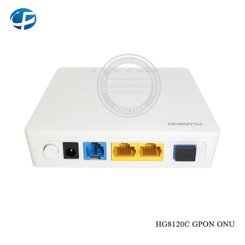 50 шт. Новый Hua wei HG8120C 1GE + 1FE 1 порт FTTH GPON ONU волоконный модем Viop TEL