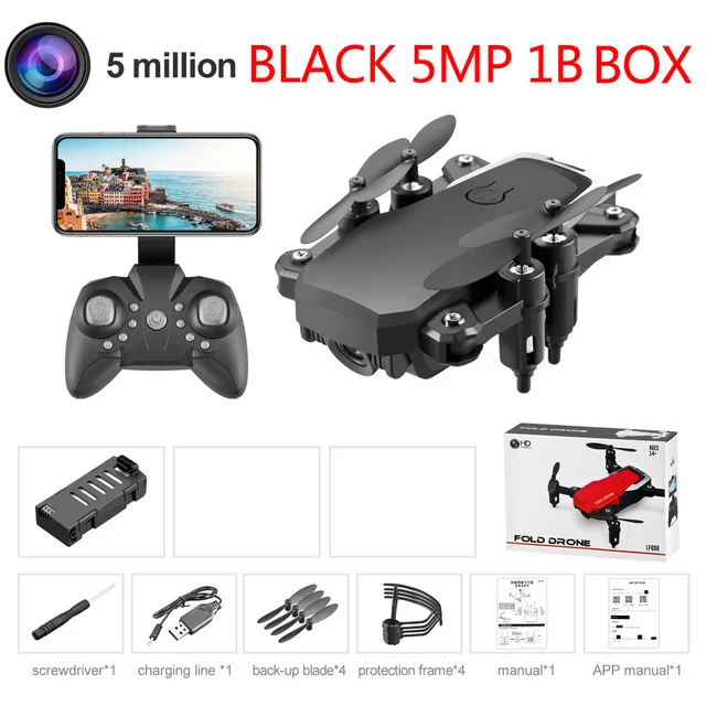 RC Quadcopter near me Mini Drone LF606 4K HD Camera Foldable Quadcopter One-Key Return FPV Drones RC Helicopter Quadrocopter Kid's Toys camoro quadcopter drone with camera RC Quadcopter