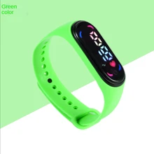 

Xioami M7 With Heart Touch Led Electronic Watch Men's And Women Children Cartoon Creative Student Sports Watch Electronic Watch