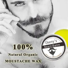 Men Beard Wax Leave Moisturizing Beard Care Cream Lubricating Cream Hair Loss Products 30g W1