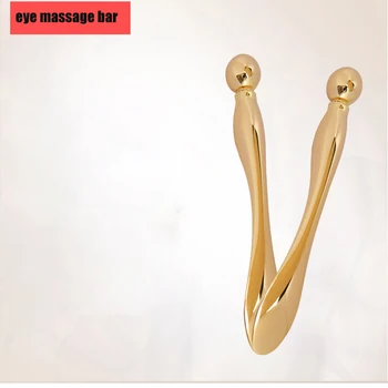 

Gold Alloy Metal Cosmetic Spatulas Facial Mask Spoon DIY Eye Cream Mixing Spatula Scoop Anti Wrinkle Massage Sticks Makeup Tools