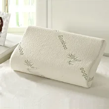 Pillows Bamboo-Fiber Ortopedica Memory-Foam Sleeping-Healthcare Kids Adult Almohada