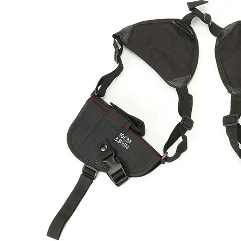 Portable Sports Left Right Hand Tactics Double Shoulder Holster Bag Airsoft Military Outdoor Entertainment Talking