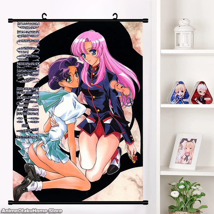 Аниме Shoujo Kakumei Utena Tenjo Himemiya Anthy Kiryu toga манга Косплей настенный свиток Фреска плакат