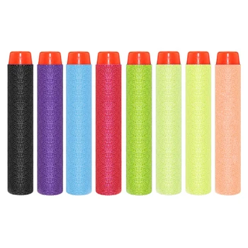 

100pcs 7.2cm Toy Guns Refill Foam Darts For Nerf N-strike Elite Series Blasters Bullets
