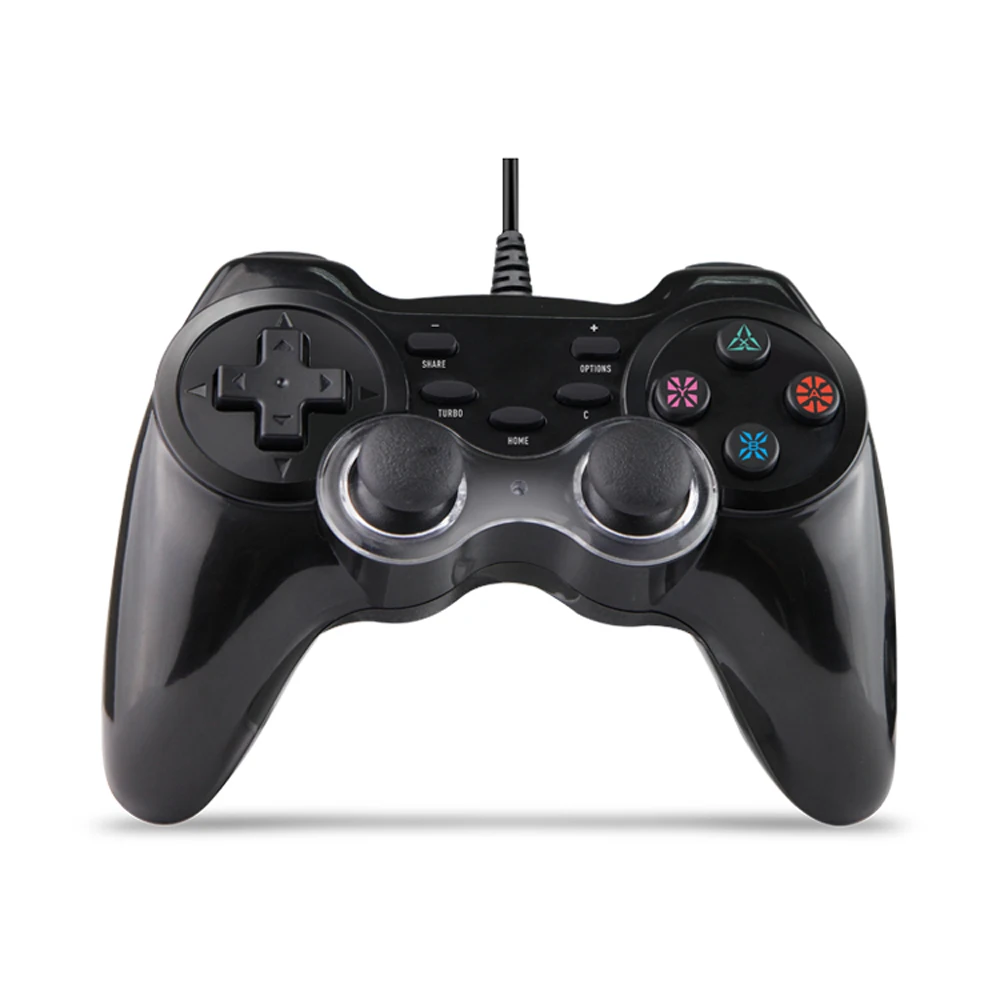 Проводной геймпад мульти игровой контроллер Джойстик для PS4/PS3 для ПК 360 с функцией Turbo