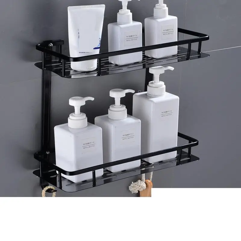 Number 16 Держатель для сушки Hoekplank Badkamer Banyo Aksesuarlari Estanteria Pared Lazienka Salle De Bain полки для душа Ванная комната настенная полка - Цвет: Number 16