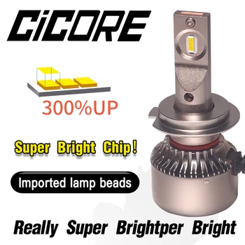 

cicore C1 pro H7 led h4 car headlight bulbs h11 hb3 hb4 led lamp 9005 9006 kit bead really CSP high bright 12000lm 55w 12v 6000k