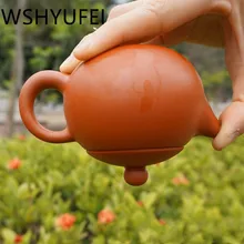130~ 150 мл перевернутая вода Ши горшок небольшой емкости Исин чайник Шахта ручной работы чайник подлинный шар фильтр с отверстиями чайный набор кунг-фу