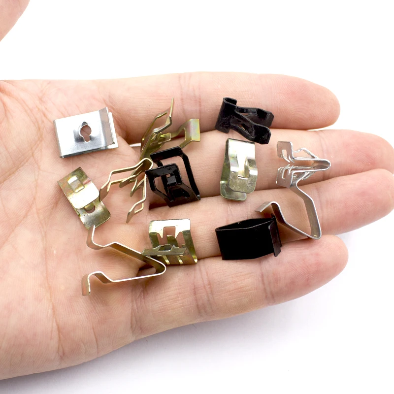 Metal Clips Retainer Instrument panel Auto Fasteners Car Dashboard Metal U cord