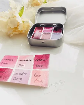 

Hand-made Watercolor Paint Mineral Solid Minerals Powder Art Acuarelas Profesionales Painting Tool Set Beginner Hand-painted