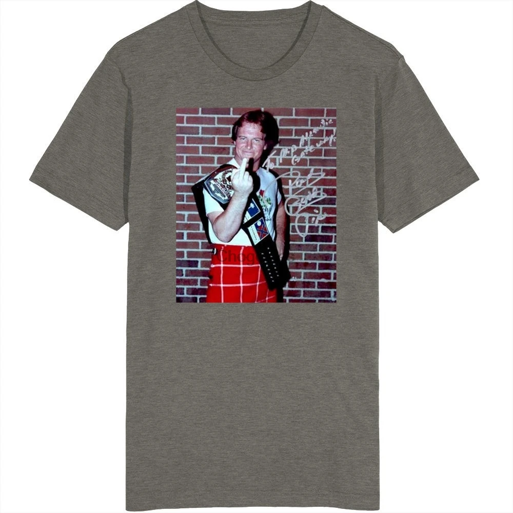 Legend Rowdy Roddy Piper Mid Atlantic Kilt средний палец Винтажная Футболка |