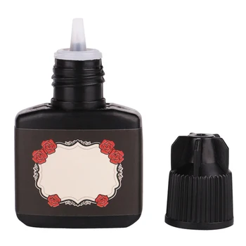 

No Stimulation Liquid Salon Home Fast Drying Eyelash Extension Glue 12ml Long Lasting Non-toxic Natural Safe Strong Adhesive