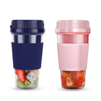 

DIY Rechargeable Smoothie Maker Blenders Machine Sports Bottle Juicing Cup 250 Ml Portable Electric Fruit Juicer Home Kitchen