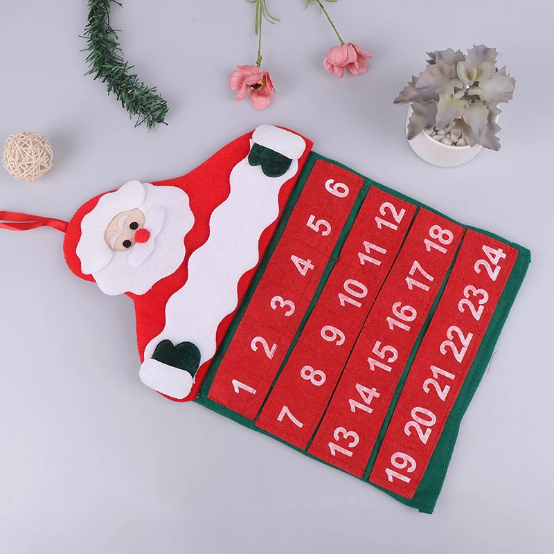 Advent Calendars Christmas Decorations Santa Claus Calendar Hotel Lobby Family Pendant