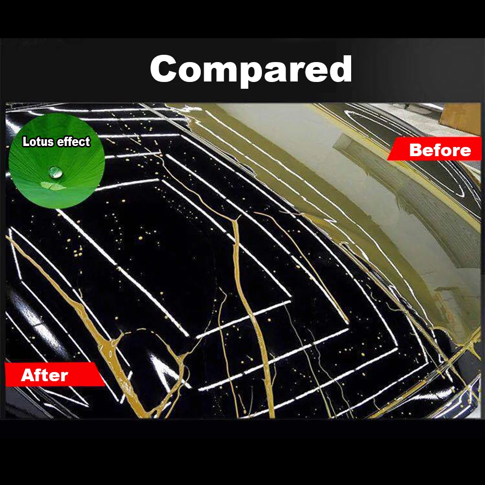 

9H Car Anti Scratch Liquid Nano Hydrophobic Ceramic Glass Coating Accessory Kit