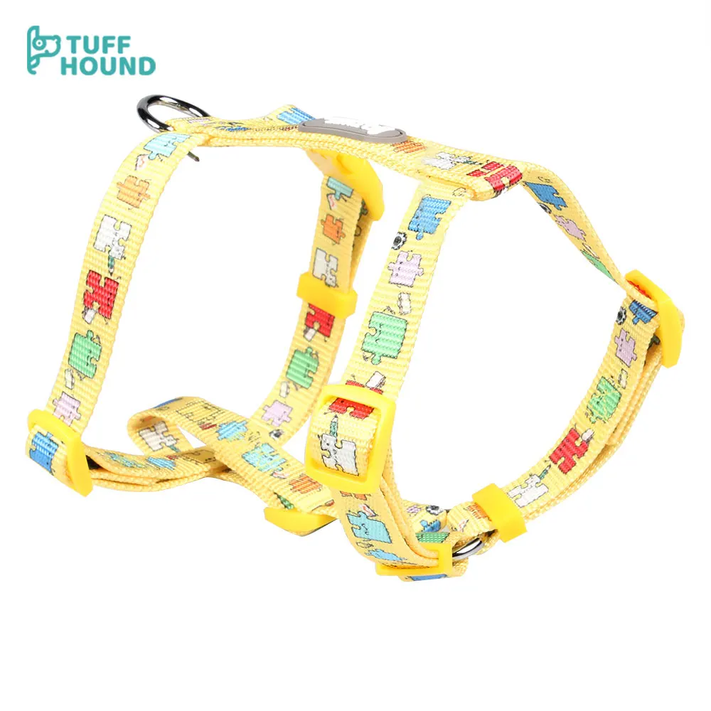 TUFF HOUND H-SHAPED жилет для собак нейлоновый поводок для собак Регулируемый дышащий мягкий удобный жилет быстросъемный