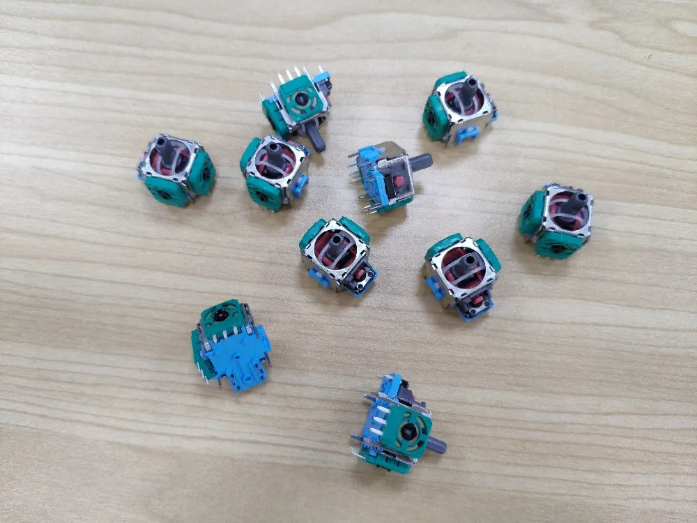 20pcs ALPS 3D Analog Joystick 3 Pin Sensor Module Thumb Sticks Potentiometer For PS4/PS3/XBOXONE Controller