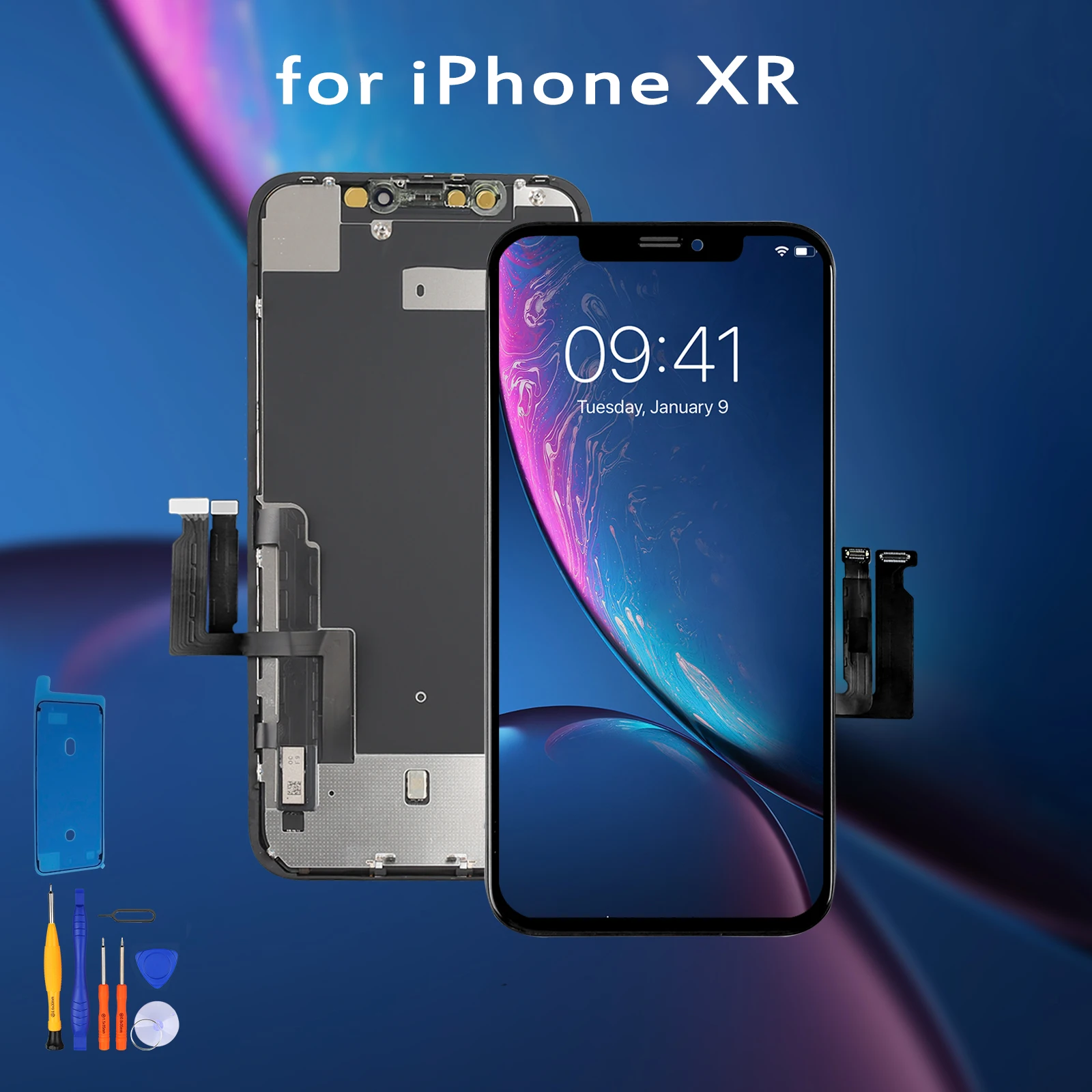 for iPhone XR LCD Screen Replacement Touch Digitizer Screen 3D Touch with Tools Quality A+++ LCD Screen for iPhone XR