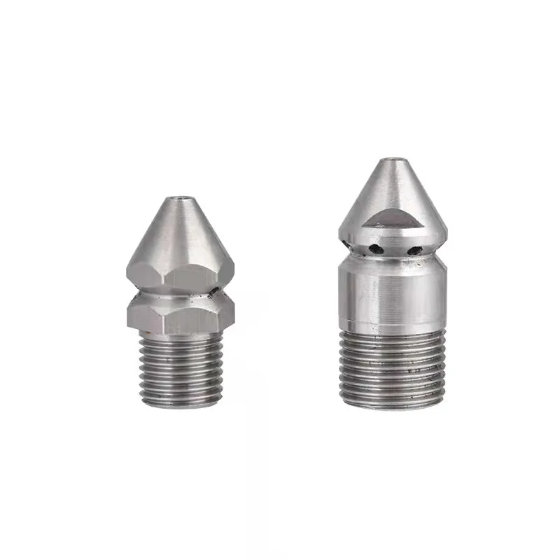 4Jet Pressure Washer Nozzle Forward Hole Cleaning Drain Sewer Cleaning Pipe Spray Rotary Clearning