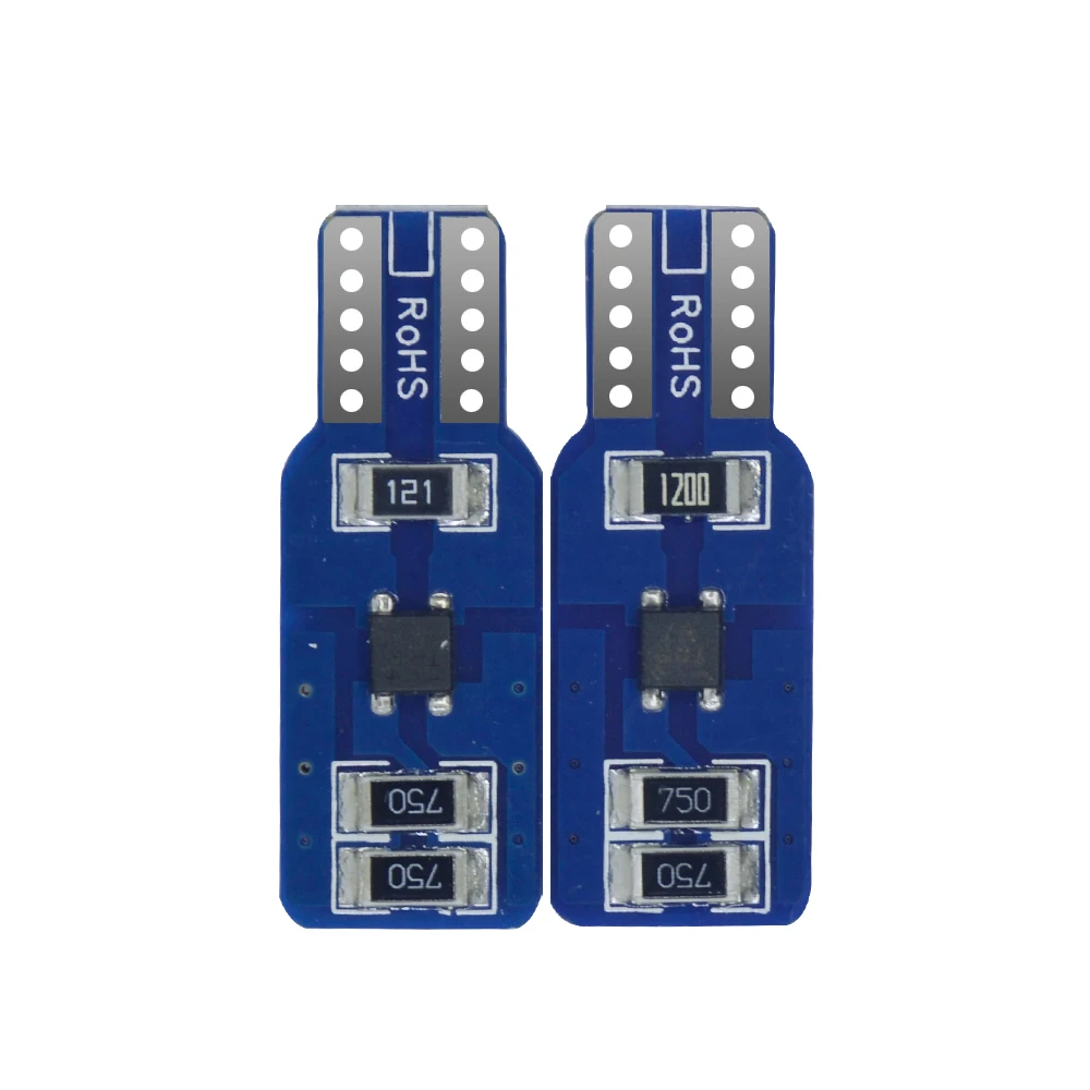 2 шт. T10 Автомобильный светодиодный T10 3030 18SMD Клин Parker бортовой Светильник лампы W5W 194 168 12V