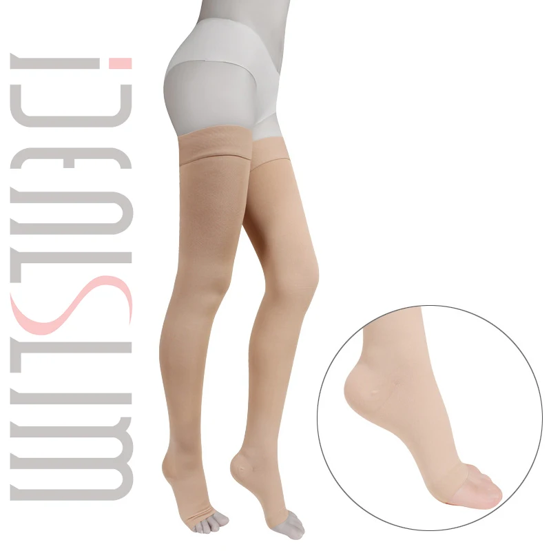 

IDEALSLIM 23-32mmHG Compression Thihg Support Brace Medical Graduate Compression Stockings
