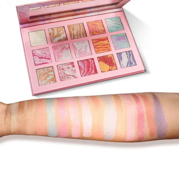 

15 Colors Matte Shimmer Eyeshadow Palette Waterproof Smudge-proof Lasting Easy To Color Eye Shadow SK1