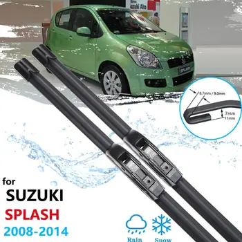 

Car Wiper Blades for Suzuki Splash 2008~2014 EX Front Windscreen Wipers Car Accessories Stickers 2009 2010 2011 2012 2013