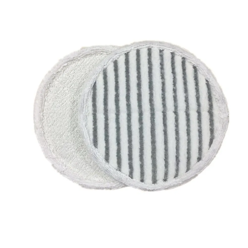 For Bissell 2124/2039a Steam Mop Cleaning Cloth Set Grey Stripe White Cloth Set