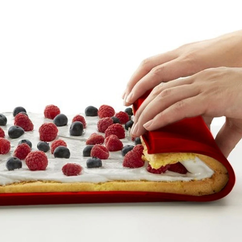 Silicone Non-Stick Fat Reducing Pan Baking Mats Microwave Oven Barware Tool