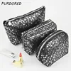 PURDORED 1 Pc Shining Women Cosmetic Bag Travel Makeup Pouch New Year Party Hand Clutch Evening Party Bag Lady Girls Tote Bag ► Photo 1/6