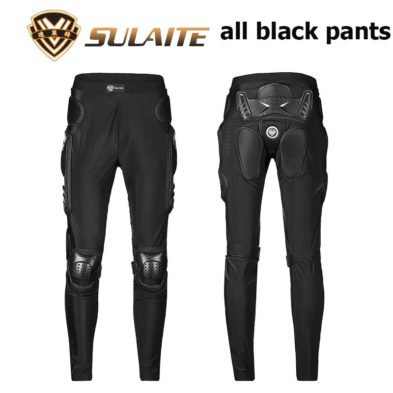 Мужские мотоциклетные армированные брюки защитное снаряжение для мотокросса