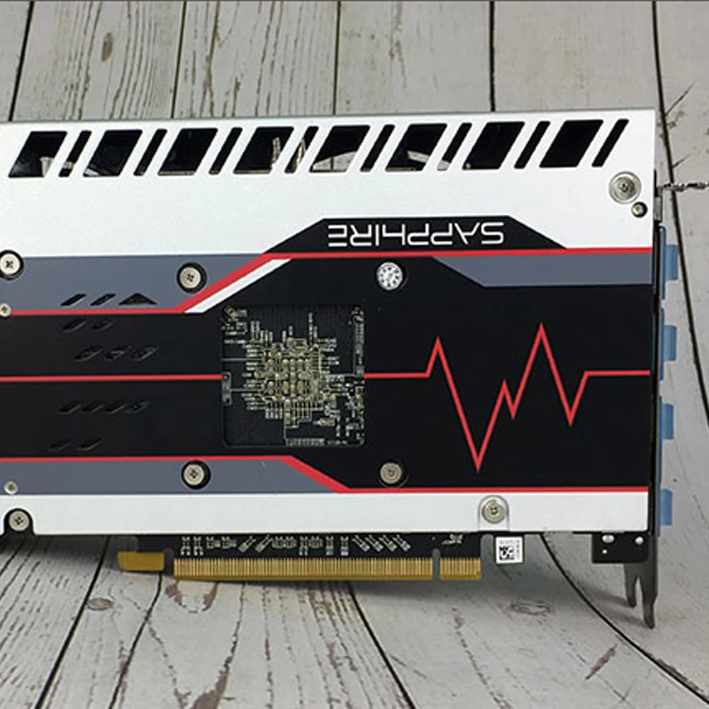 Видеокарта SAPPHIRE AMD Radeon RX 570 8 GB, игровые видеокарты для ПК, видеокарты GPU RX570 8GB GDDR5 256bit для ПК, используемые карты RX570